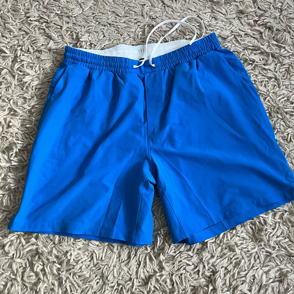 Blue Lululemon Swim Trunks